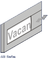 image: alternating message strip