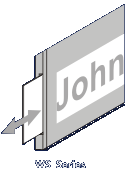 image: changeable sliding message strip 