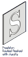 image: precision routed backed with acrylic 